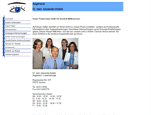 Tablet Screenshot of dr-kottek.de